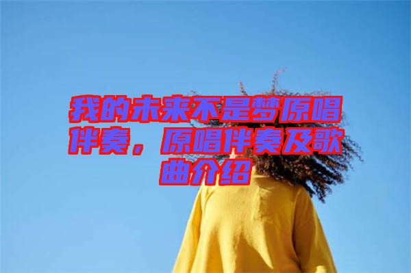 我的未來不是夢原唱伴奏，原唱伴奏及歌曲介紹