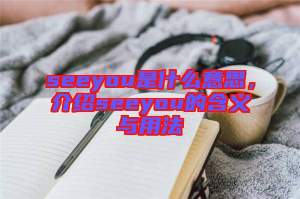 seeyou是什么意思，介紹seeyou的含義與用法