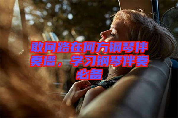 敢問路在何方鋼琴伴奏譜，學(xué)習(xí)鋼琴伴奏必備