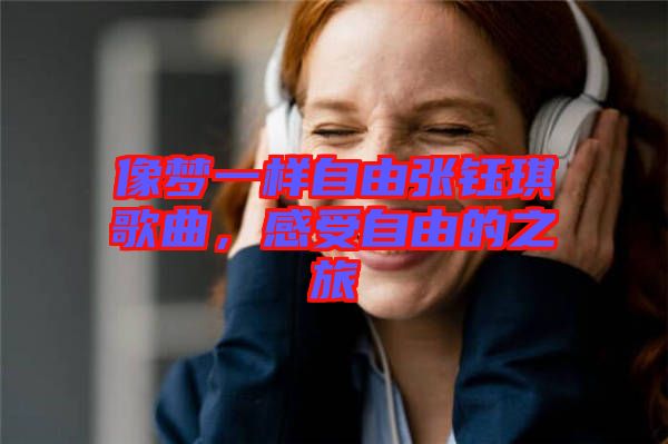 像夢(mèng)一樣自由張鈺琪歌曲，感受自由的之旅