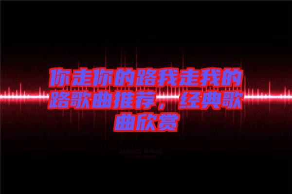 你走你的路我走我的路歌曲推薦，經(jīng)典歌曲欣賞