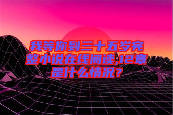 我等你到三十五歲完整小說在線閱讀,12章是什么情況？