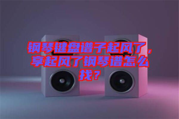 鋼琴鍵盤譜子起風(fēng)了，享起風(fēng)了鋼琴譜怎么找？