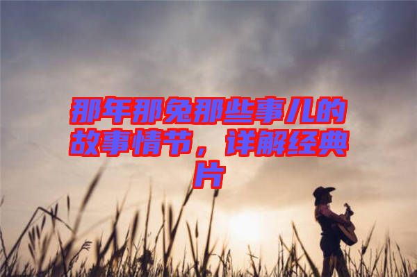 那年那兔那些事兒的故事情節(jié)，詳解經(jīng)典片